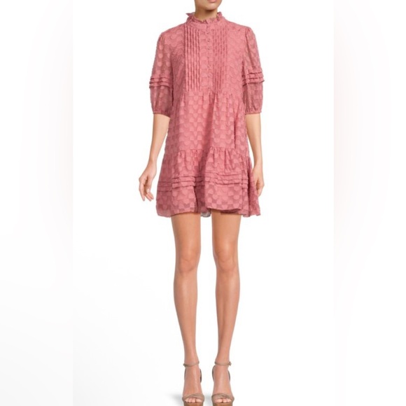 Walter Baker Ella Textured Mini Dress Women’s Sz XS - Picture 2 of 11